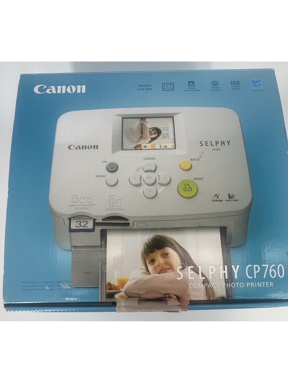 Canon SELPHY CP760 Digital Photo dye-sublimation